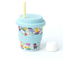 Load image into Gallery viewer, Chino Club Babychino Cup: Surf N Skate 4oz - The Sensory Studio