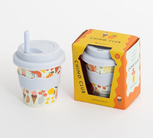 Load image into Gallery viewer, Chino Club Babychino Cup: Amalfi 4oz - The Sensory Studio