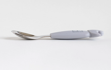 Load image into Gallery viewer, Montessori Mates Soft Grip Toddler Cutlery Set: Almond Sand - The Sensory Studio