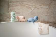 Load image into Gallery viewer, Tikiri Rubber Ocean Buddies Teether/ Rattle: Marshmallow Set - The Sensory Studio
