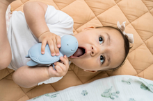 Load image into Gallery viewer, Tikiri Rubber Ocean Buddies Teether/ Rattle: Marshmallow Set - The Sensory Studio