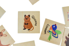 Load image into Gallery viewer, Bush Buddies Wooden Memory Game: Australian Animal