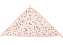 Load image into Gallery viewer, Organic Hooded Towel - Floral Bouquet - The Sensory Studio