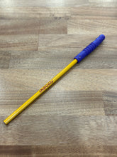 Load image into Gallery viewer, Chubuddy Tube Zilla Chewable Pencil Topper: Purple - The Sensory Studio