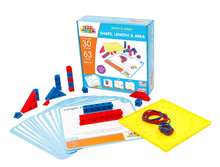 Load image into Gallery viewer, Junior Learning Mathcubes: Shape, Length and Area: On Sale was $52.95 - The Sensory Studio