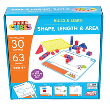 Load image into Gallery viewer, Junior Learning Mathcubes: Shape, Length and Area