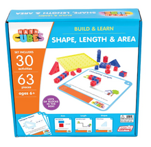 Load image into Gallery viewer, Junior Learning Mathcubes: Shape, Length and Area: On Sale was $52.95 - The Sensory Studio
