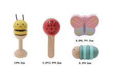 Load image into Gallery viewer, Wooden Spring Insect Musical 4-Piece Set - The Sensory Studio