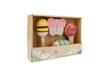 Load image into Gallery viewer, Wooden Spring Insect Musical 4-Piece Set - The Sensory Studio