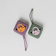 Load image into Gallery viewer, BIBS Pacifier Soft Case - Mauve: On Sale was $20.00 - The Sensory Studio