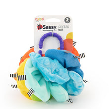 Load image into Gallery viewer, Sassy Baby: Crinkle Ball - The Sensory Studio