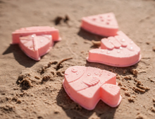 Load image into Gallery viewer, Coast Kids: Shelly Beach Sand Moulds | Mixed Colours - The Sensory Studio