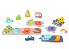 Load image into Gallery viewer, Memory Touch Wooden Puzzle Game - The Sensory Studio