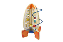 Load image into Gallery viewer, Tooky Toy Wooden Activity Rocket - Busy Board - The Sensory Studio