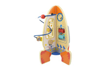 Load image into Gallery viewer, Tooky Toy Wooden Activity Rocket - Busy Board - The Sensory Studio