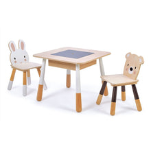 Load image into Gallery viewer, Tender Leaf Toys: Forest Wooden Table & 2 Chairs - The Sensory Studio