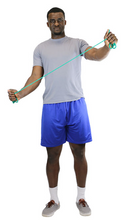 Load image into Gallery viewer, Cando Resistance Band Tubing 1m: Blue (Heavy Resistance) Latex Free - The Sensory Studio