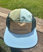 Load image into Gallery viewer, Coast Kids: Little Austi Kids Hat - Tan / Blue