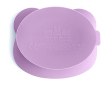 Load image into Gallery viewer, We Might be Tiny: Bear Stickie Bowl with Lid: Lilac - The Sensory Studio