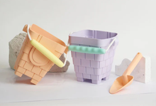 Load image into Gallery viewer, Coast Kids: Clovelly Castle Beach Bucket: Lilac - The Sensory Studio