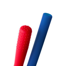 Load image into Gallery viewer, Chewigem Pencil covers - Blue/Red 4 Pack - The Sensory Studio