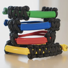 Load image into Gallery viewer, Chubuddy Parachewer Bracelet Youth: Blue