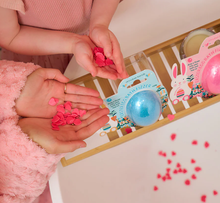 Load image into Gallery viewer, Annabel Trends Bath Fizzers: Easter Egg - Pink: On Sale was $10.95 - The Sensory Studio