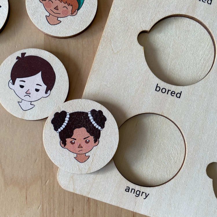 My Learning Toolbox: Wooden Feelings Puzzle: On Sale was $32.95 – The ...