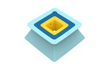 Load image into Gallery viewer, Quut Pira Sand Castle Set: Vintage Blue, Deep Blue & Yellow - The Sensory Studio