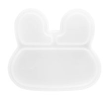 Load image into Gallery viewer, We Might be Tiny: Bunny Stickie Plate Lid: On Sale was $18.00 - The Sensory Studio