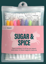 Load image into Gallery viewer, Hey Doodle 123 Silicone A3 Activity Mat: Sugar and Spice - The Sensory Studio