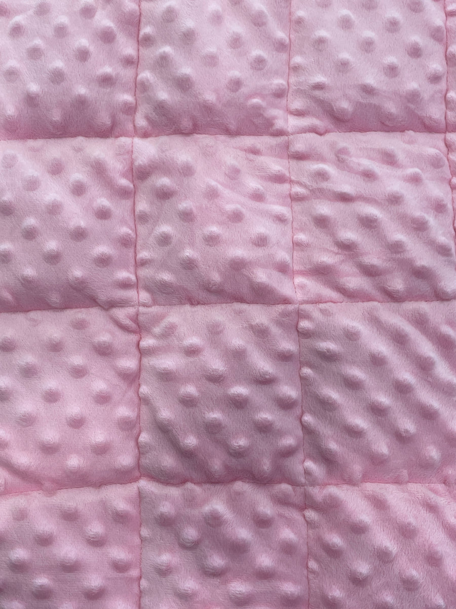 Pink Small Weighted Lap Blanket 2.25Kg The Sensory Studio