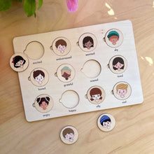 Load image into Gallery viewer, My Learning Toolbox: Wooden Feelings Puzzle: On Sale was $32.95 - The Sensory Studio