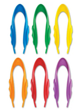 Load image into Gallery viewer, Learning Resources Jumbo Tweezers 12 Pack - The Sensory Studio