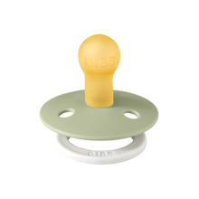 Load image into Gallery viewer, BIBS Pacifier Dummy Round (2 Pack) Size 2: Glow Sage - The Sensory Studio