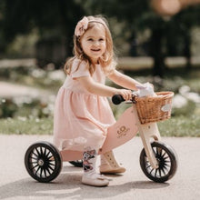 Load image into Gallery viewer, Kinderfeets 2-in-1 Tiny Tot Plus Balance Bike: Rose - The Sensory Studio