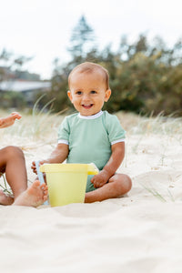 Coast Kids: Palm Beach Silicone Beach Bucket - Mint