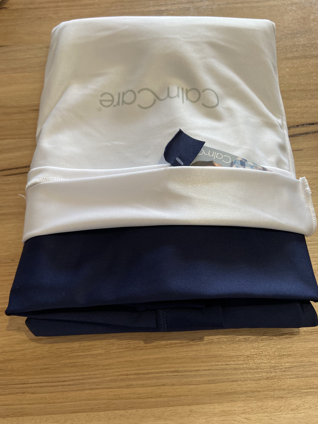 Sensory Compression Single Bed Sheet - Navy