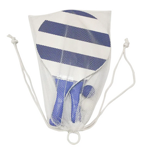 Annabel Trends Beach Bat and Ball Set: Blue Stripe