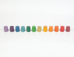 Grapat Coins 12 Colours, 72 Pieces