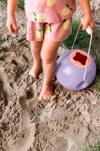 Quut Ballo Water Bucket: Lavender / Peach