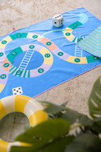 Load image into Gallery viewer, Quut Playtowel Beach Towel: Snakes &amp; Ladders
