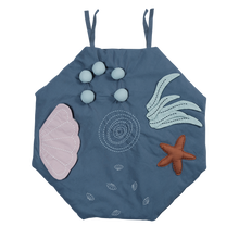 Load image into Gallery viewer, Fabelab: Baby Activity Blanket Travel Size - Underwater