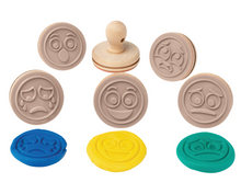 Load image into Gallery viewer, EC Wooden Dough Stamps: Emotions