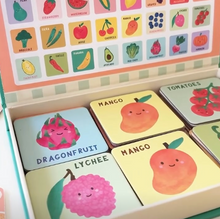 Load image into Gallery viewer, Lauren Sissons Studio: Fruit &amp; Veg Memory Game: On Sale was $32.95