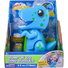 Load image into Gallery viewer, Maxx Bubbles - Bump &#39;n&#39; Go Dino Bubbler