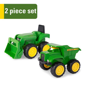 John Deere Truck and Tractor Sand Pit Set (2 pack)