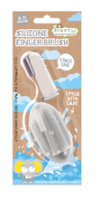 Load image into Gallery viewer, Jack N Jill Silicone Finger Tooth Brush 2pk