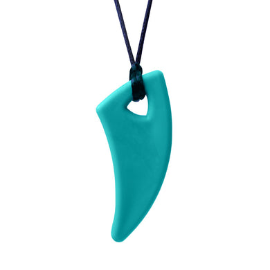 ARK Therapeutic Saber Tooth Chew Necklace: Teal XT - The Sensory Studio