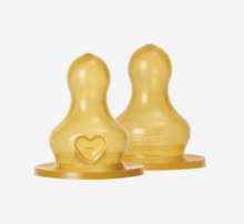 Load image into Gallery viewer, BIBS Bottle Replacement Nipple 2 Pack: Latex, Medium